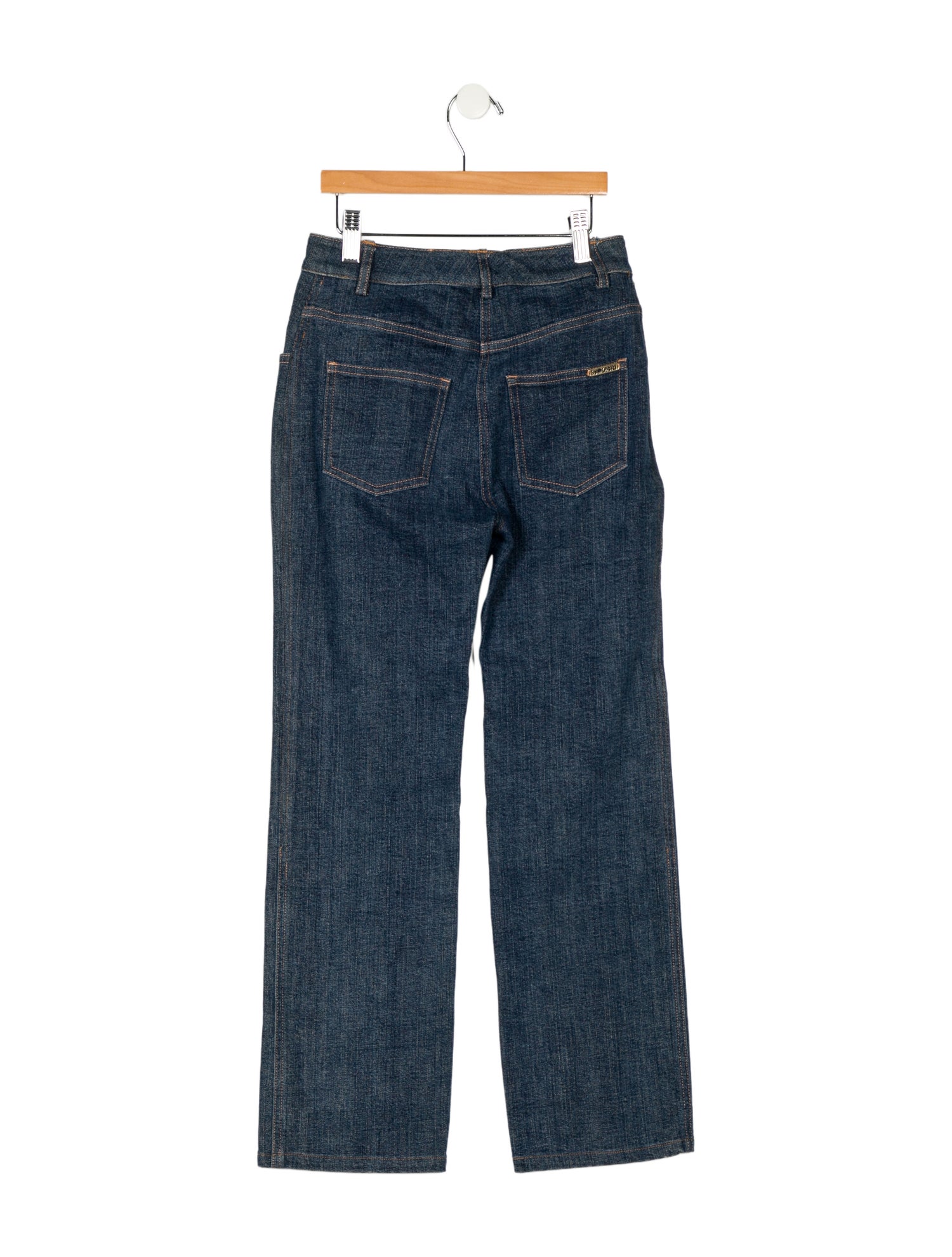 St. John Mid-Rise Straight Leg Jeans
