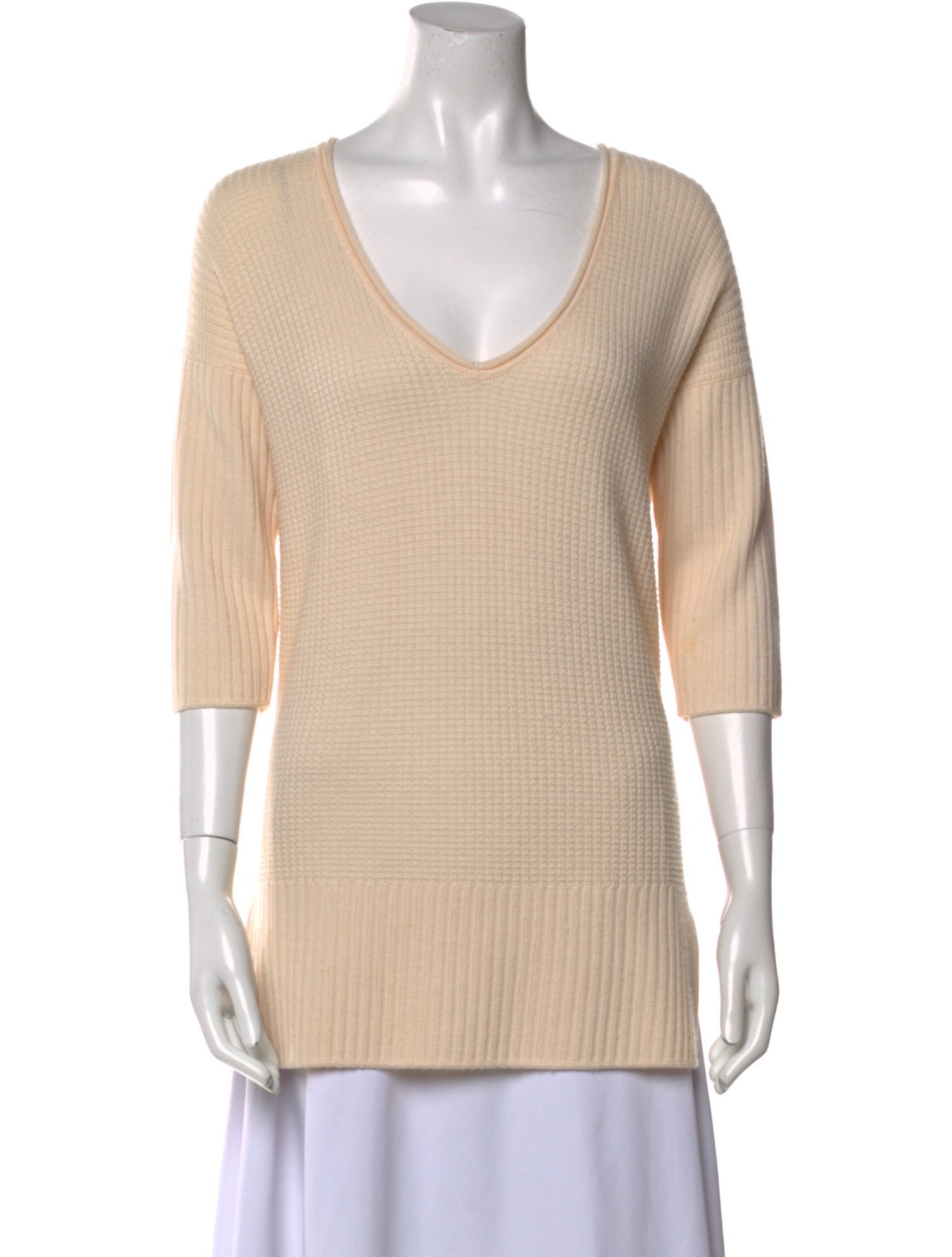 St. John Wool V-Neck Tunic