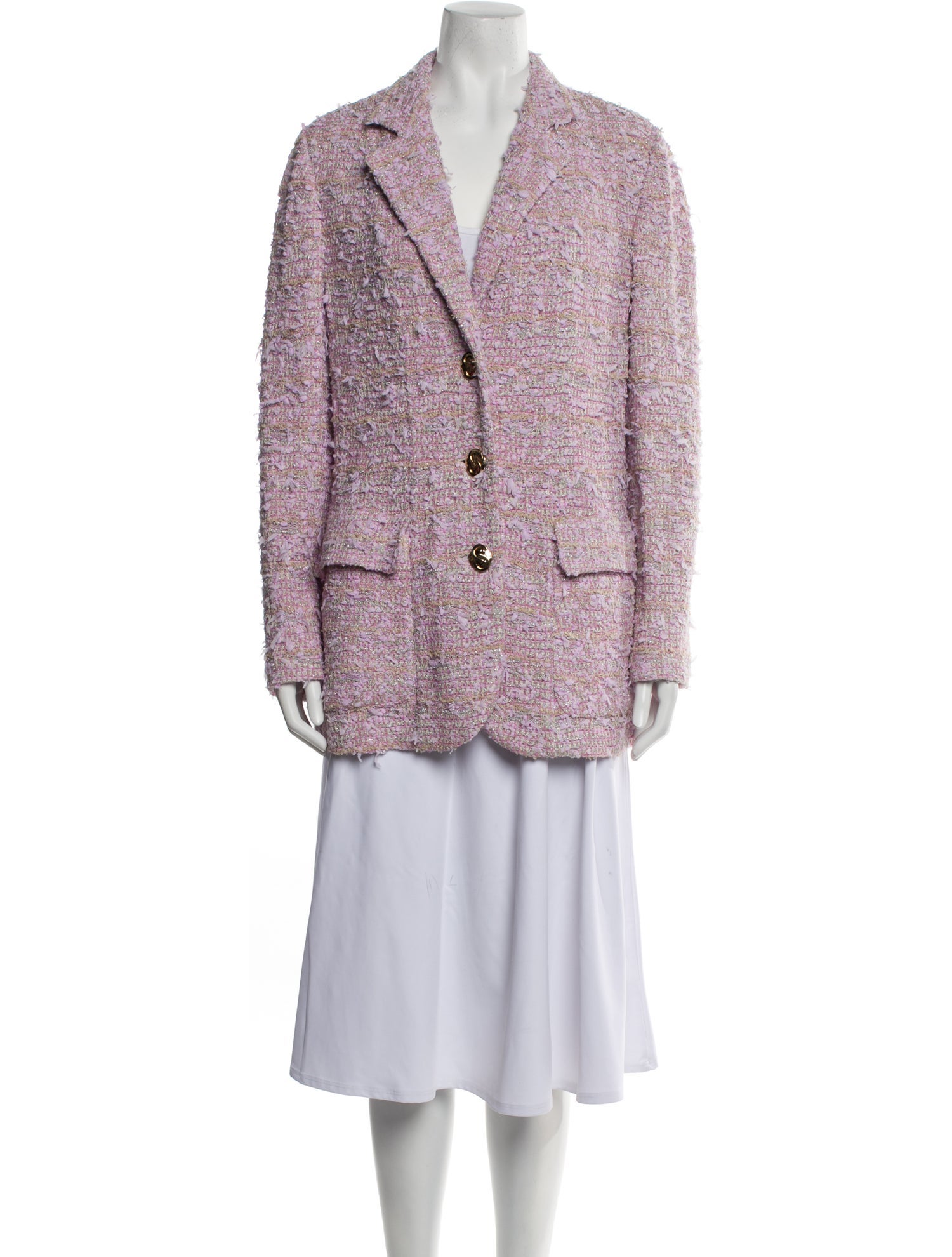 St. John Tweed Pattern Blazer w/ Tags