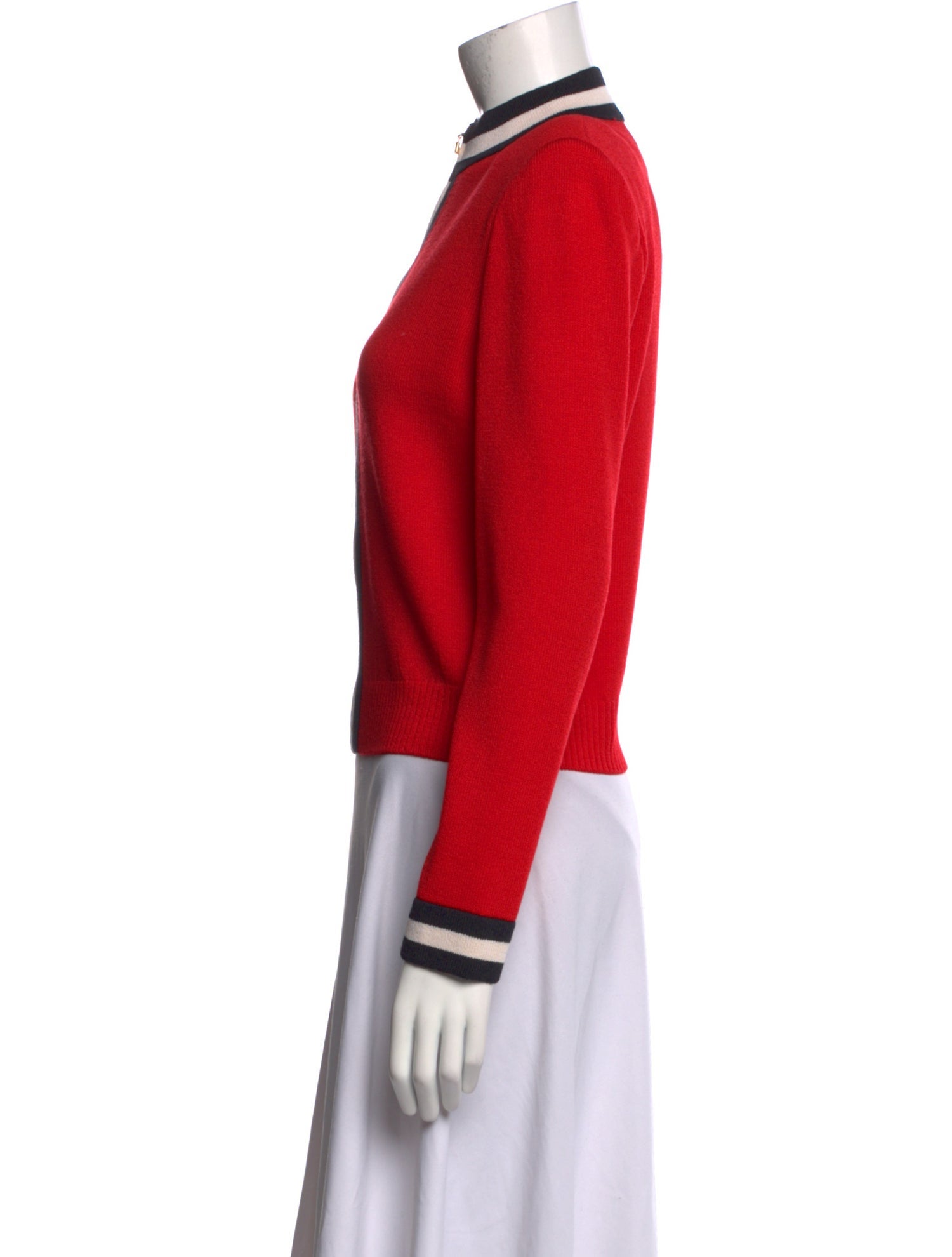 St. John Mock Neck Sweater