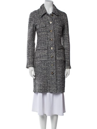 St. John Tweed Pattern Coat