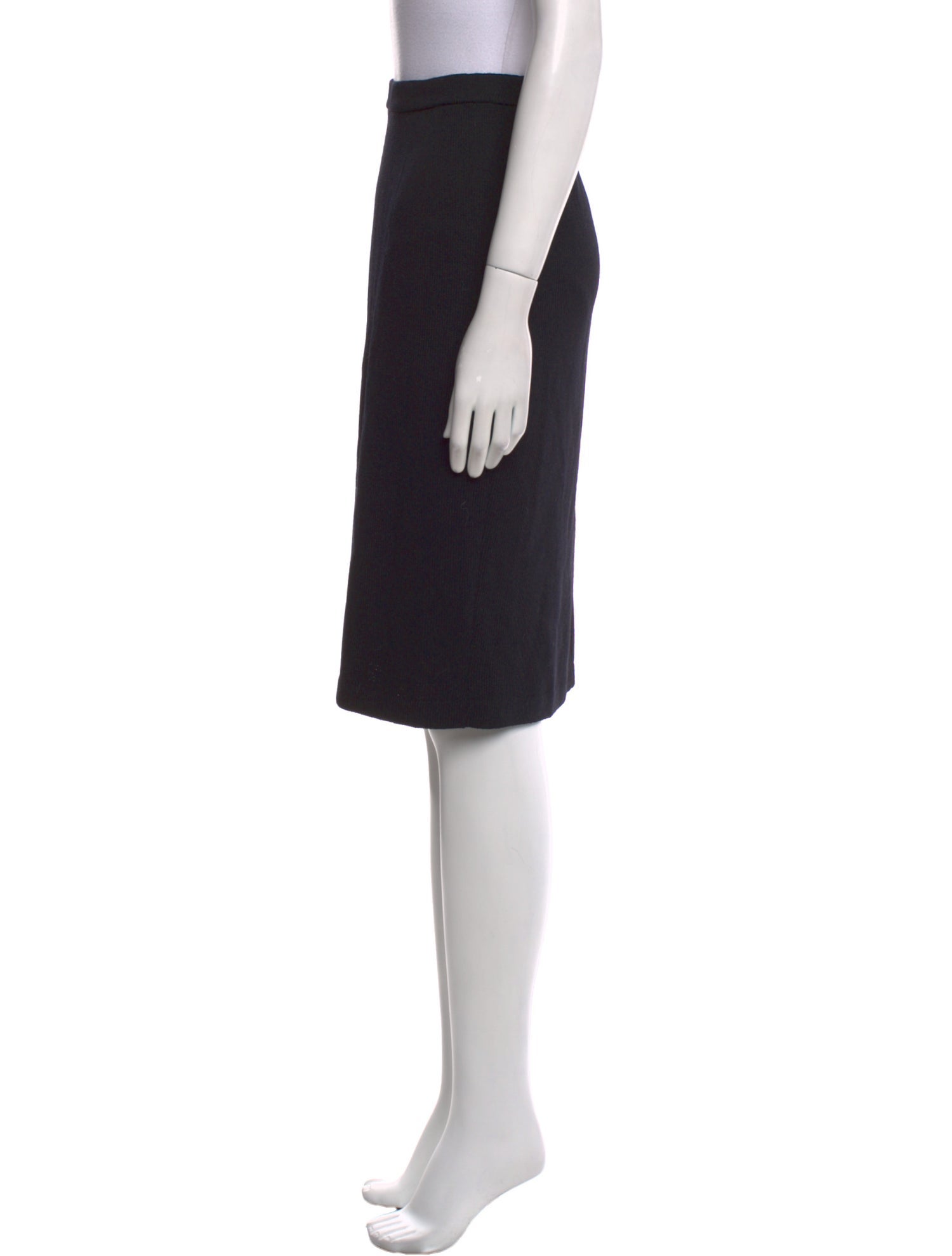 St. John Wool Knee-Length Skirt