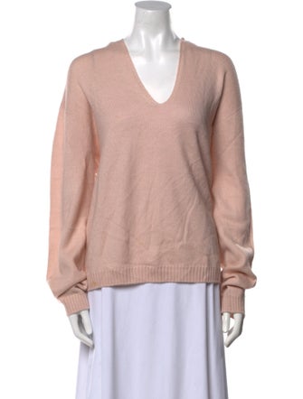 St. John Wool V-Neck Sweater