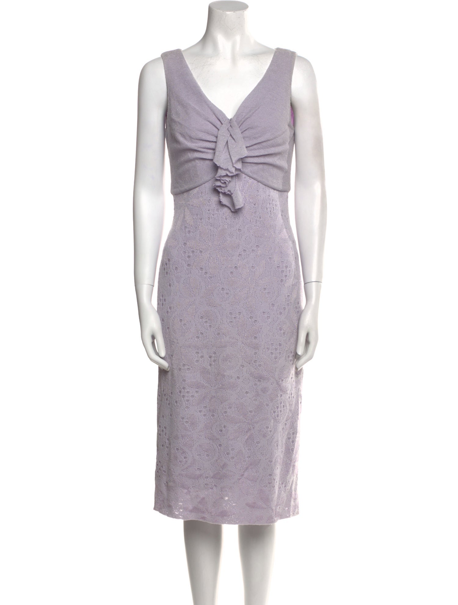 St. John Wool Knee-Length Dress