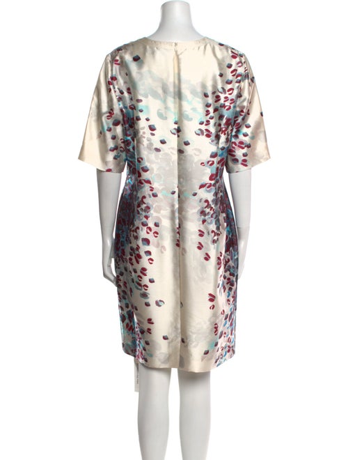 St. John Silk Knee-Length Dress