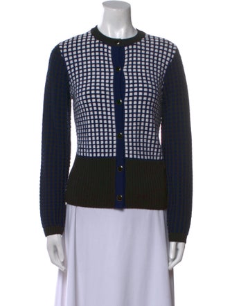 St. John Wool Printed Sweater