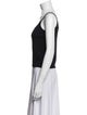 St. John V-Neck Sleeveless Top