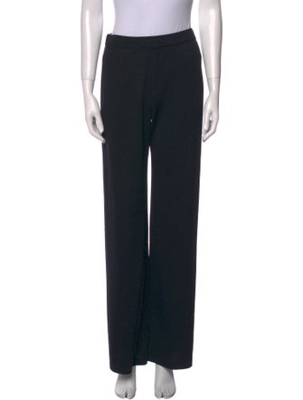 St. John Wool Wide Leg Pants