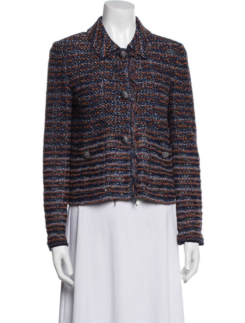 St. John Tweed Pattern Evening Jacket