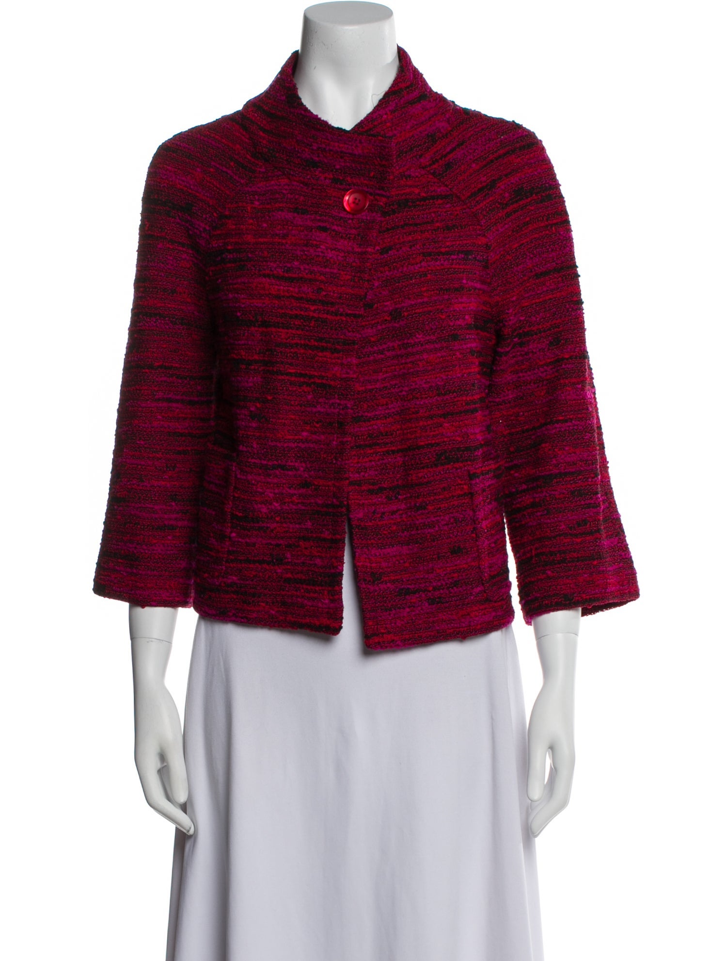 St. John Tweed Pattern Evening Jacket