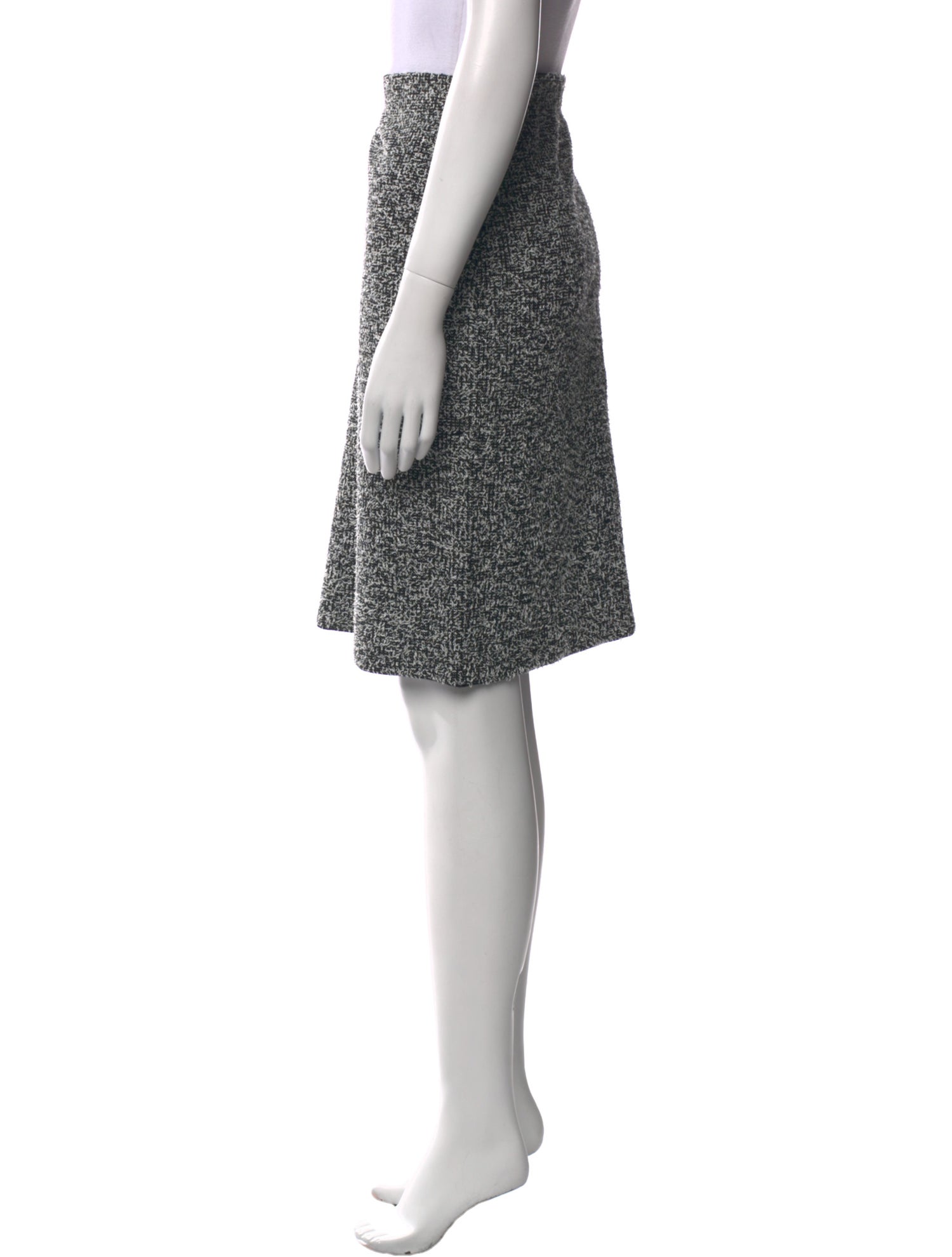 St. John Printed Knee-Length Skirt