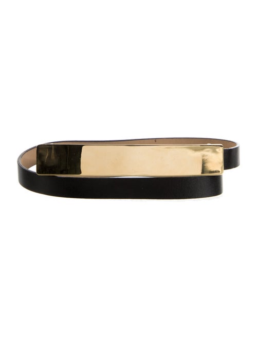 St. John Skinny Leather Belt