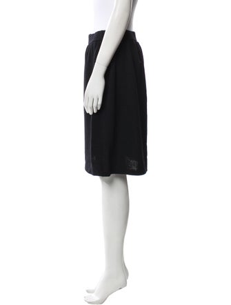 St. John Wool Knee-Length Skirt