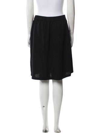 St. John Wool Knee-Length Skirt