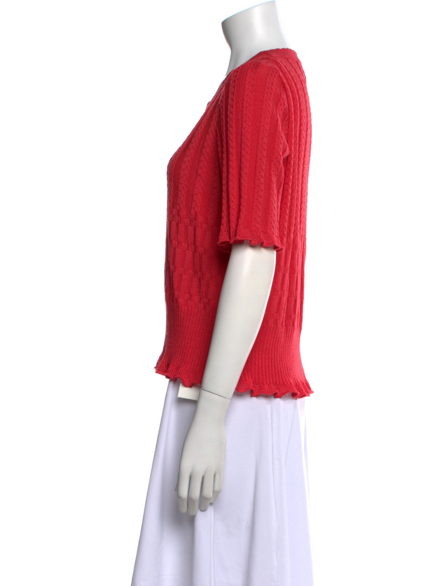 St. John Scoop Neck Sweater