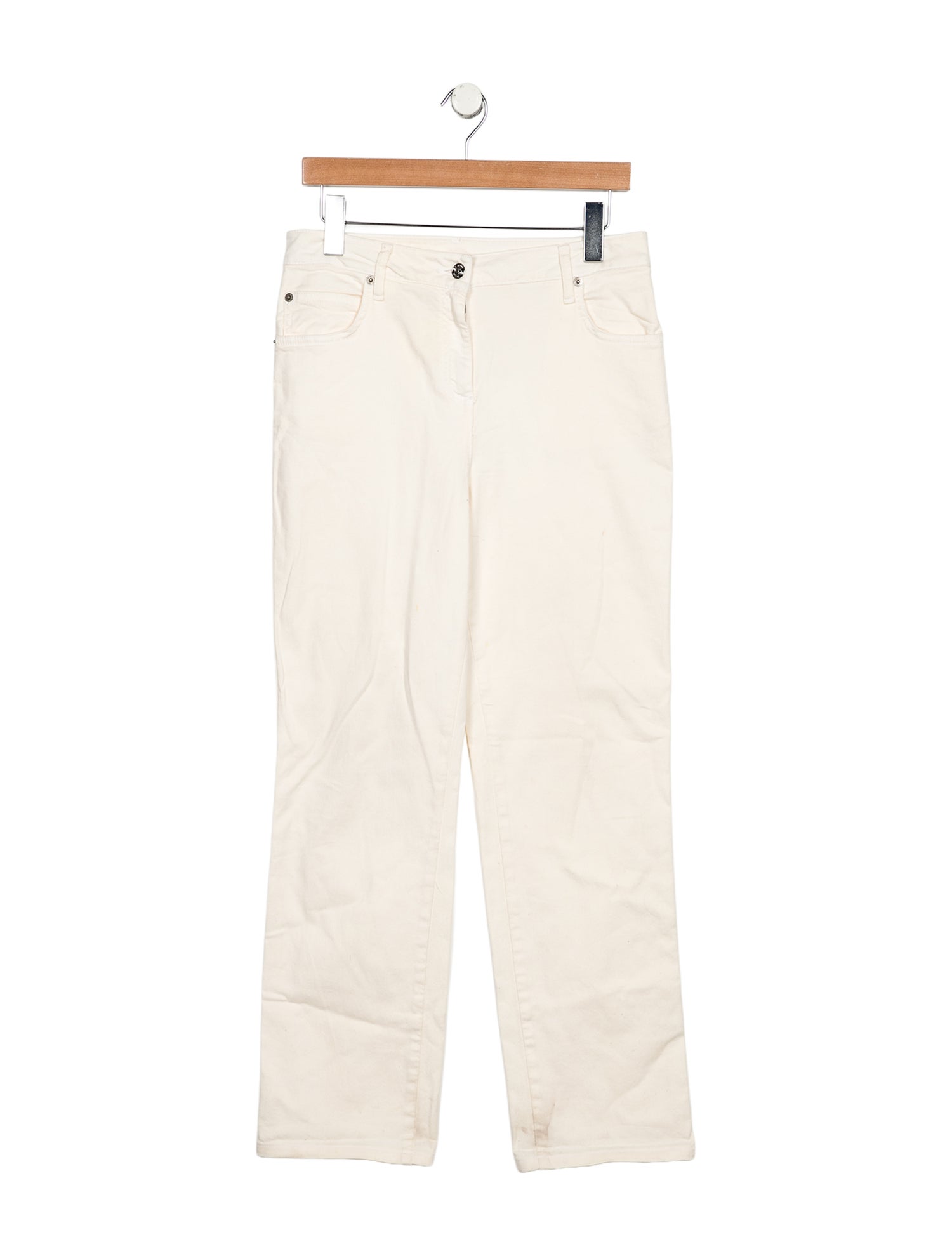 St. John Mid-Rise Straight Leg Jeans