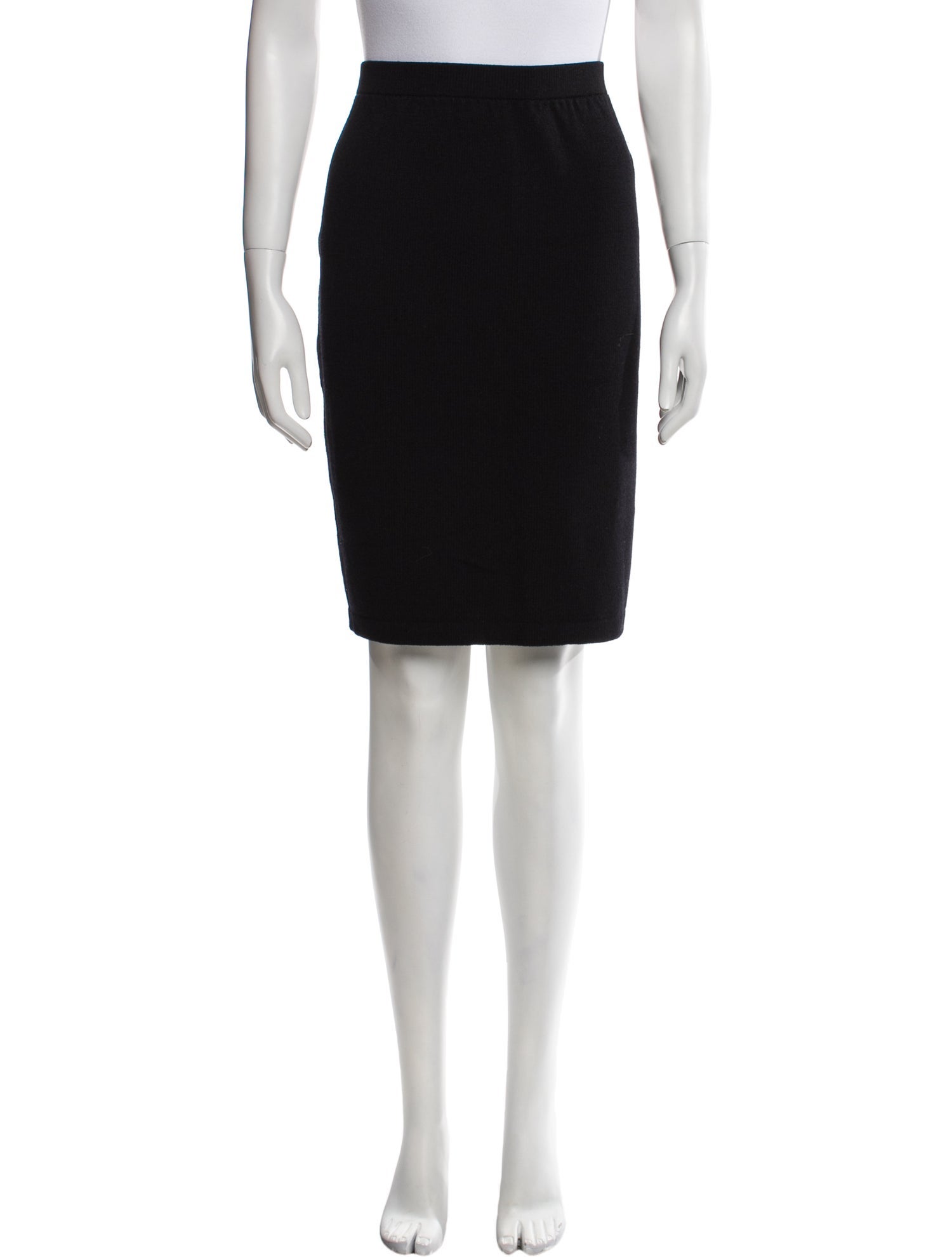 St. John Wool Knee-Length Skirt