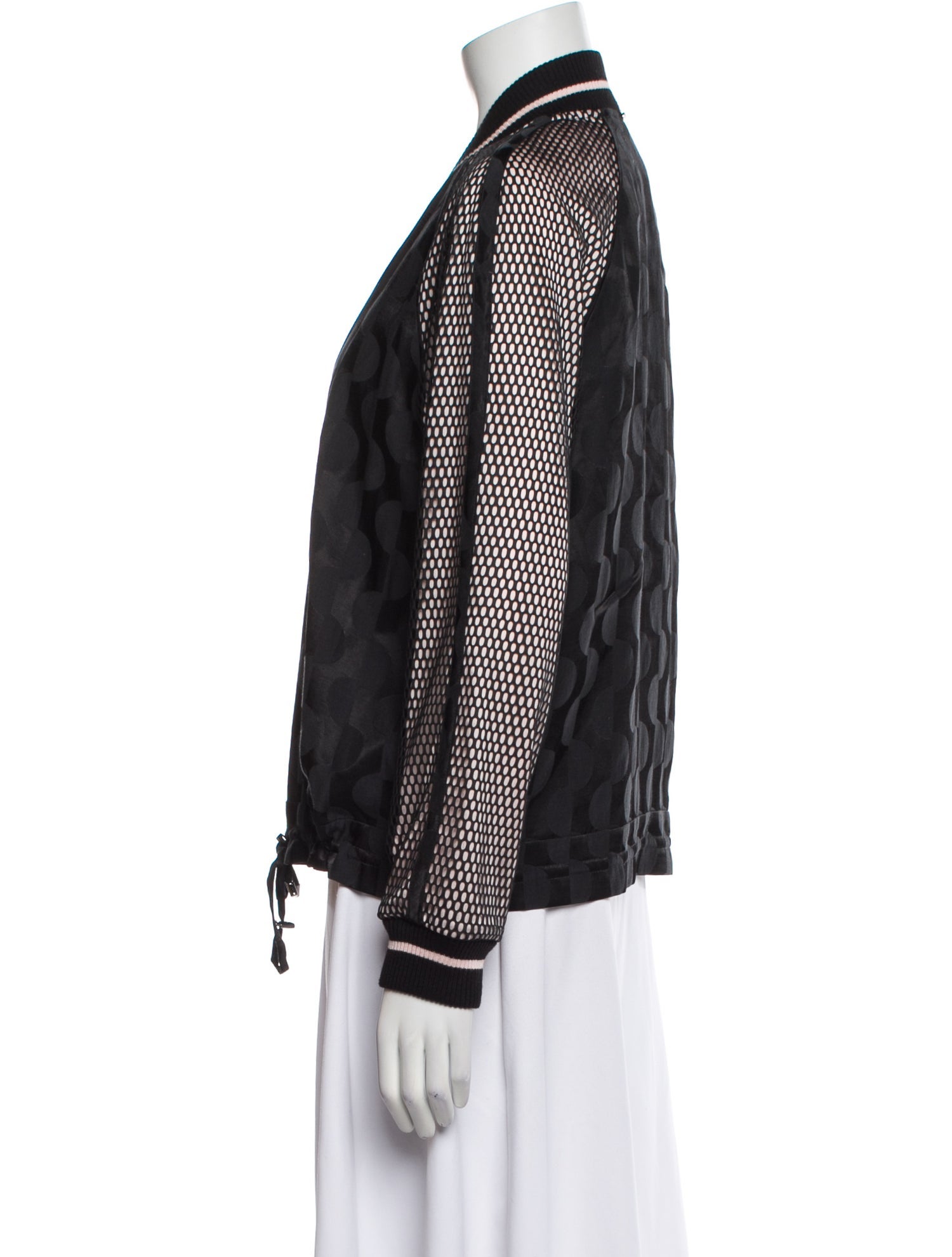 St. John Printed Bomber Jacket