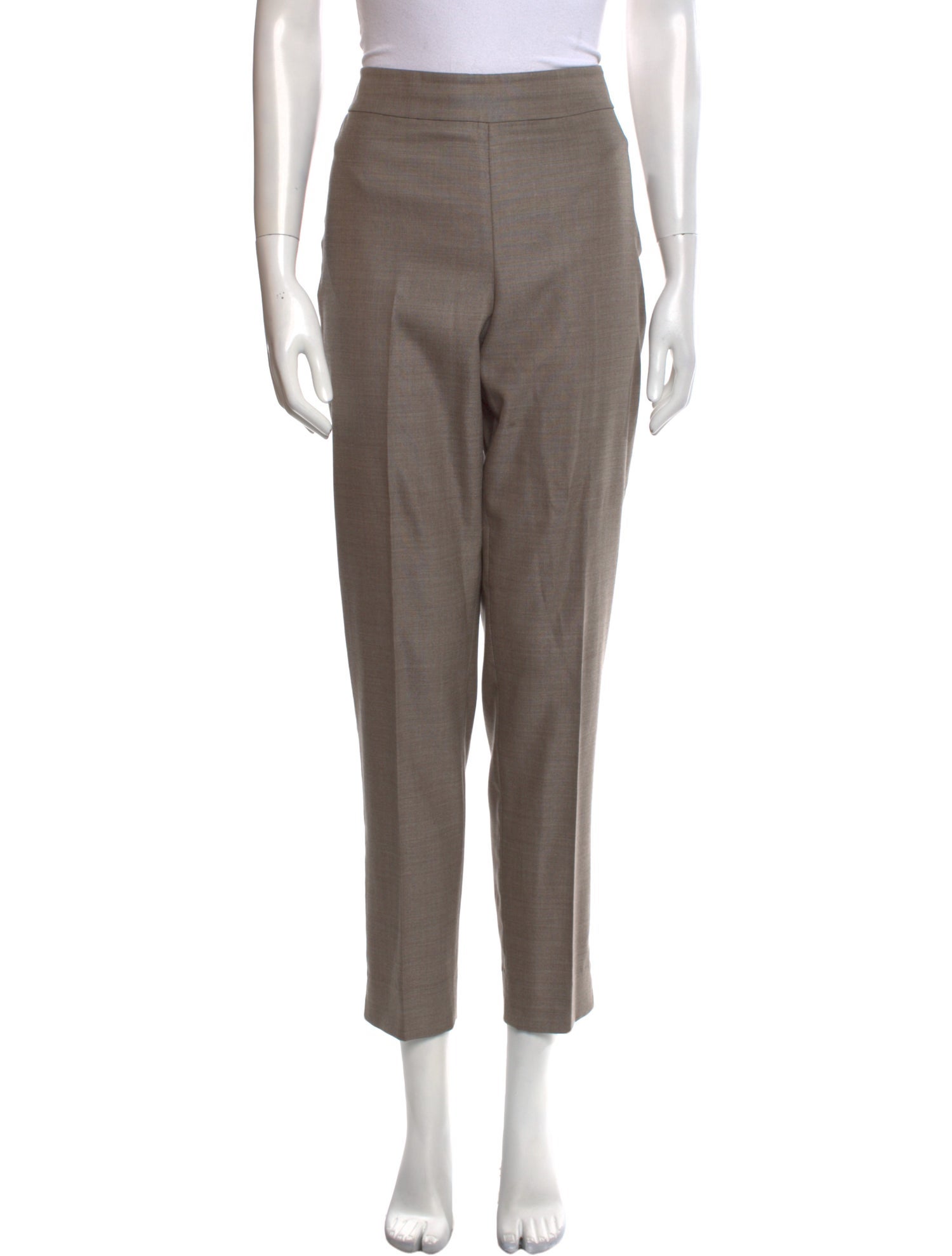 St. John Wool Skinny Leg Pants