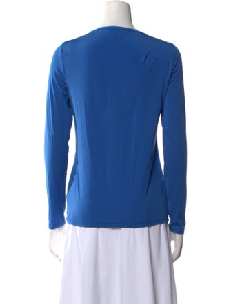 St. John Nylon Crew Neck Sweatshirt