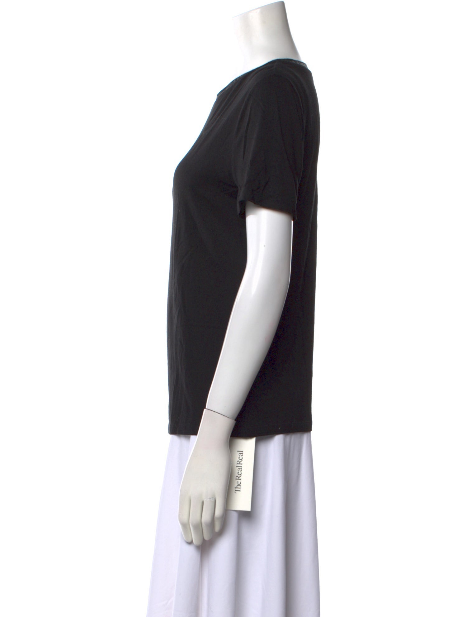 St. John Crew Neck Short Sleeve T-Shirt