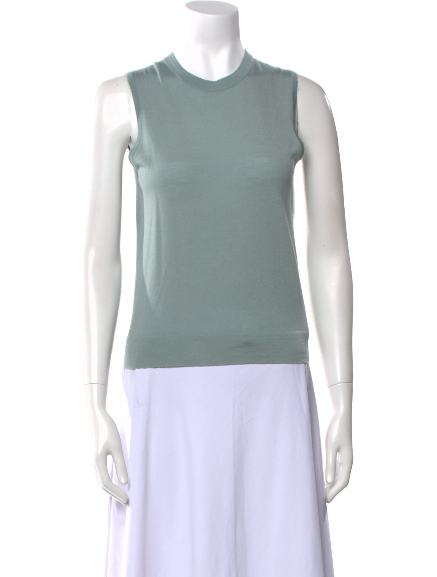 St. John Crew Neck Sleeveless Top w/ Tags