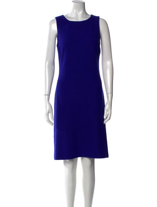 St. John Wool Knee-Length Dress