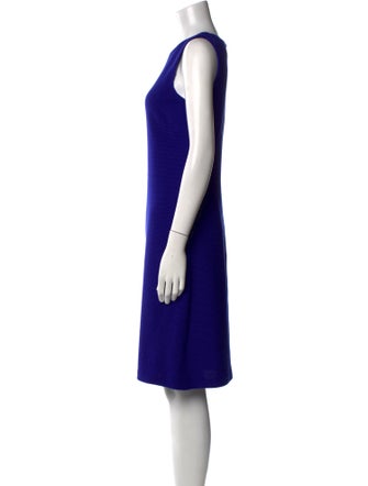 St. John Wool Knee-Length Dress
