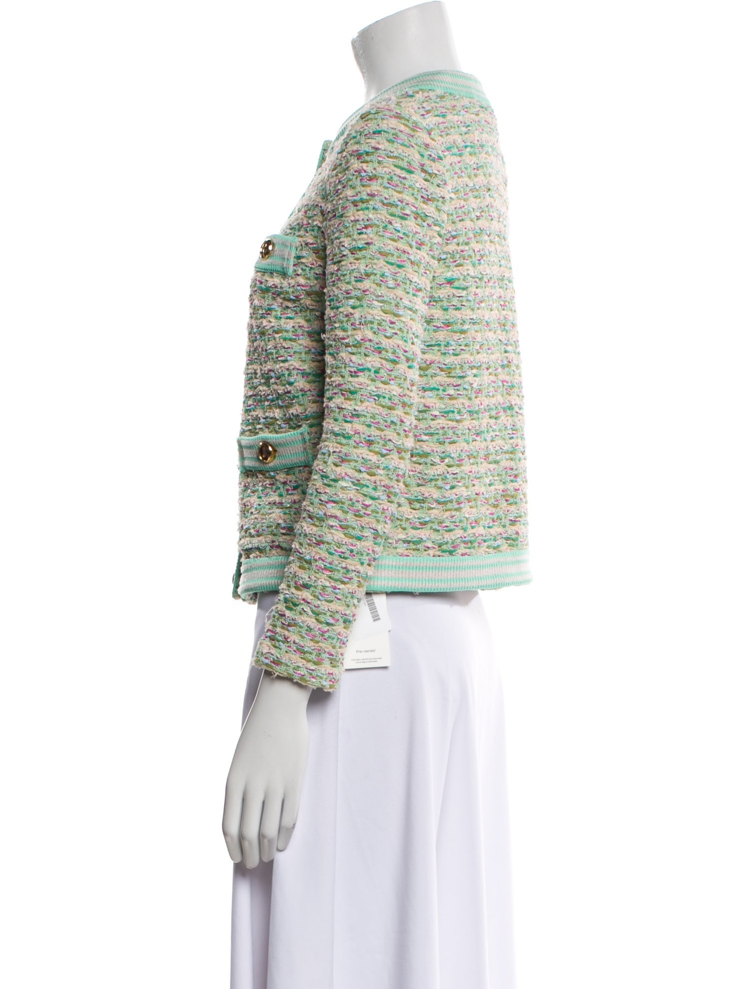 St. John Tweed Pattern Evening Jacket w/ Tags