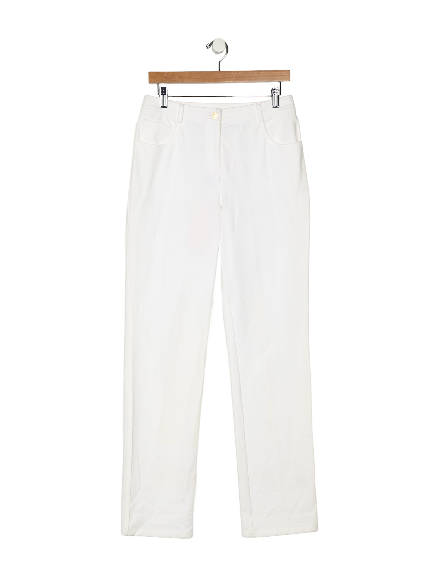 St. John High-Rise Straight Leg Jeans