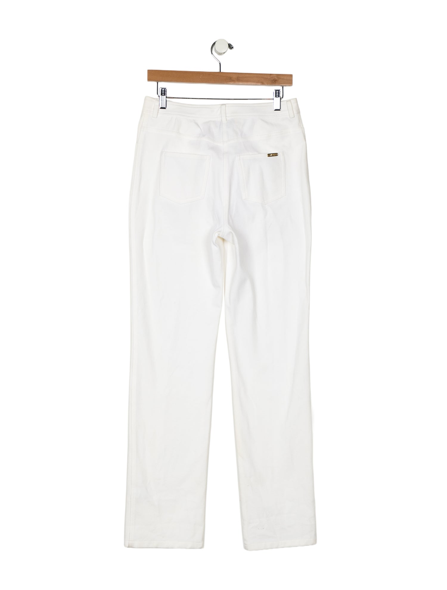St. John High-Rise Straight Leg Jeans