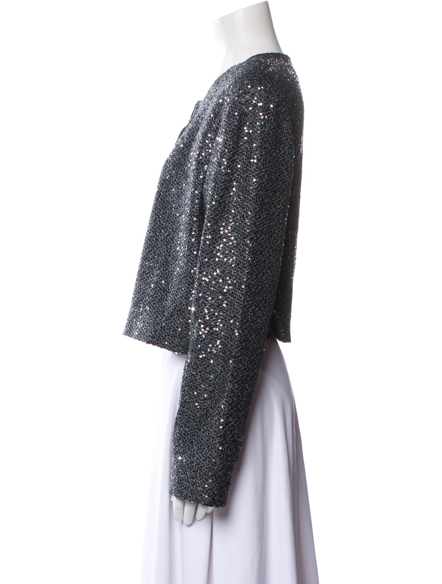 St. John Tweed Pattern Evening Jacket w/ Tags