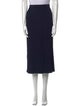 St. John Midi Length Skirt