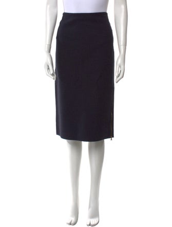 St. John Tweed Knee-Length Skirt