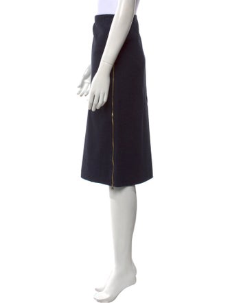St. John Tweed Knee-Length Skirt
