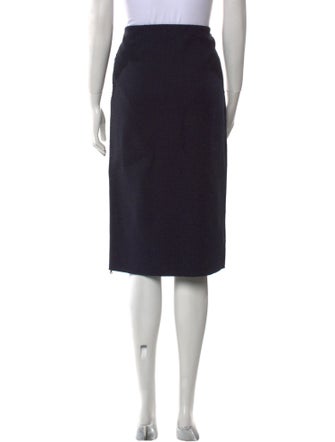 St. John Tweed Knee-Length Skirt
