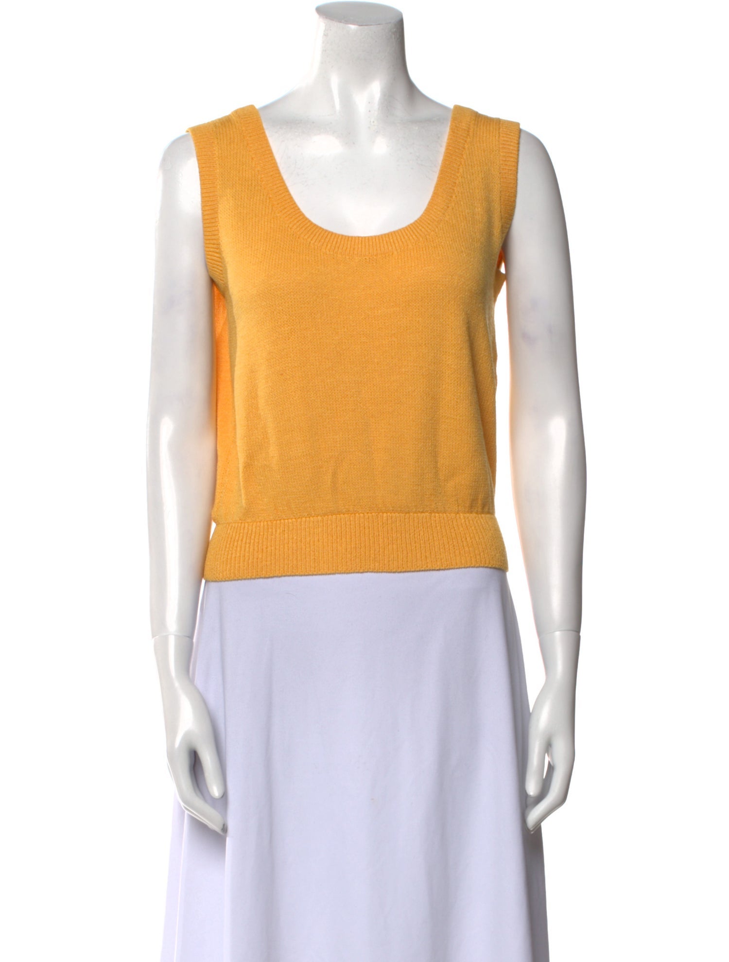 St. John Scoop Neck Sweater