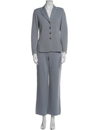 St. John Wool Pant Set