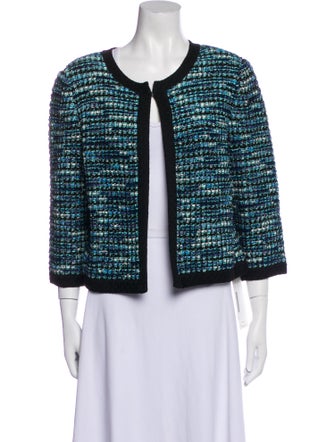 St. John Printed Evening Jacket