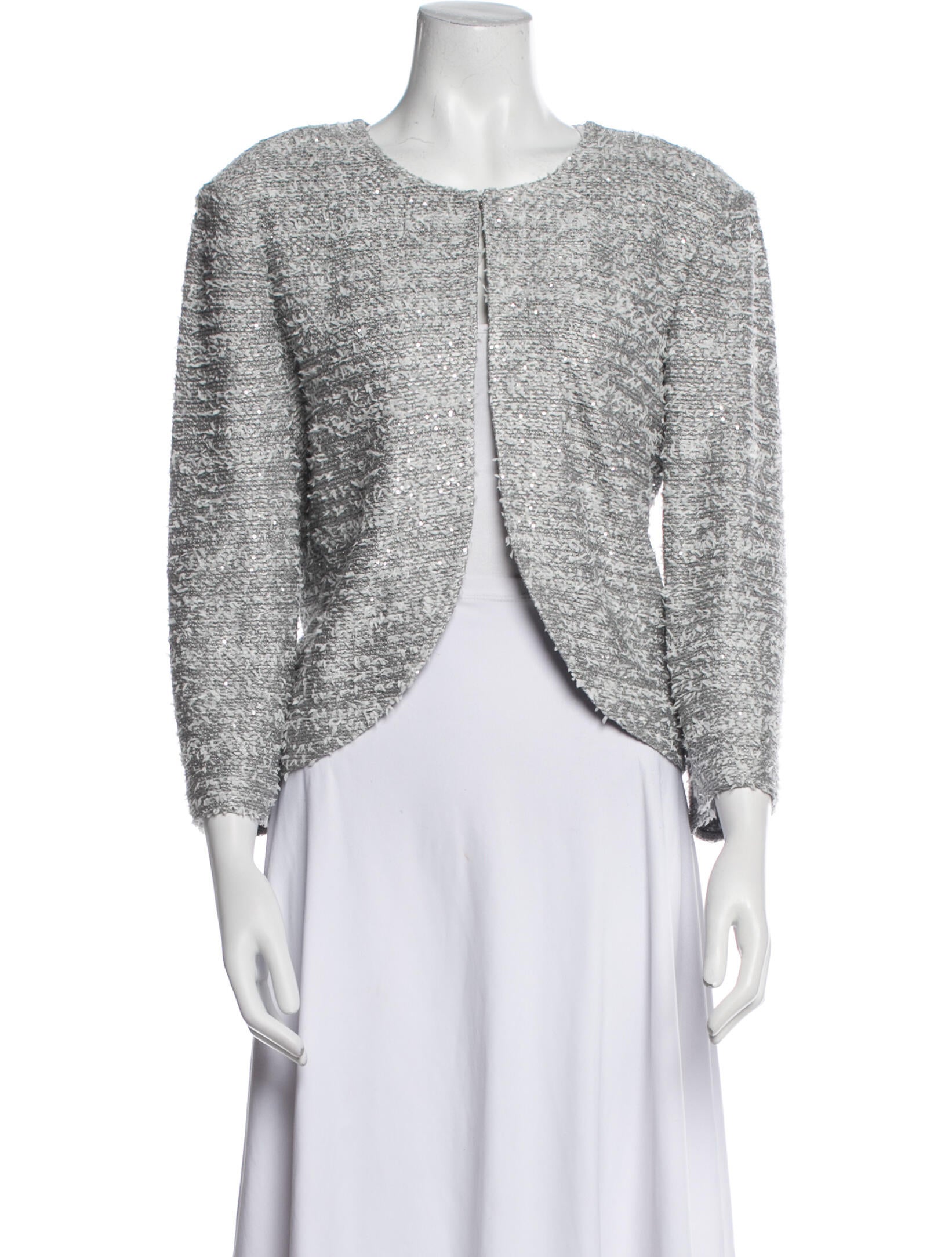 St. John Tweed Pattern Evening Jacket w/ Tags