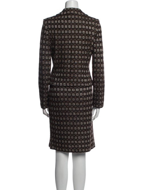 St. John Printed Skirt Set