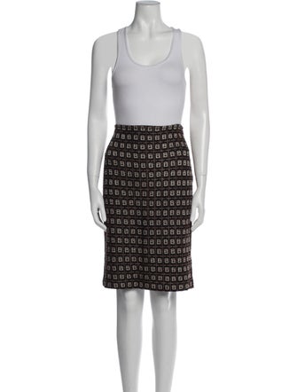St. John Printed Skirt Set