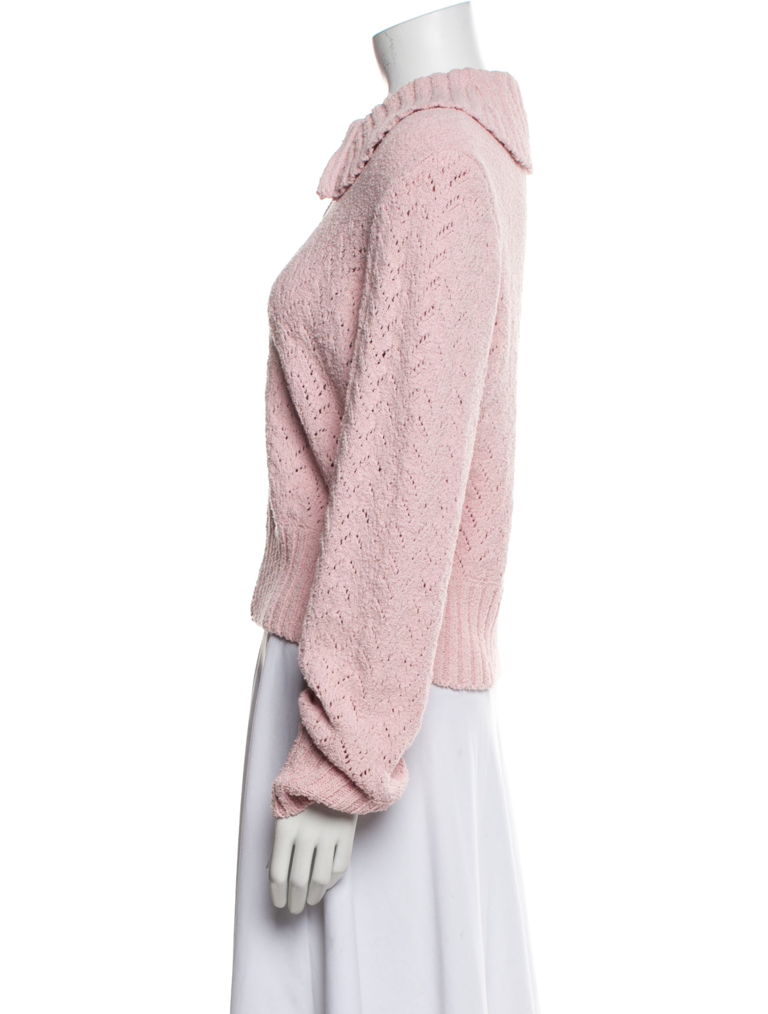 St. John Tweed Pattern Denim Jacket w/ Tags