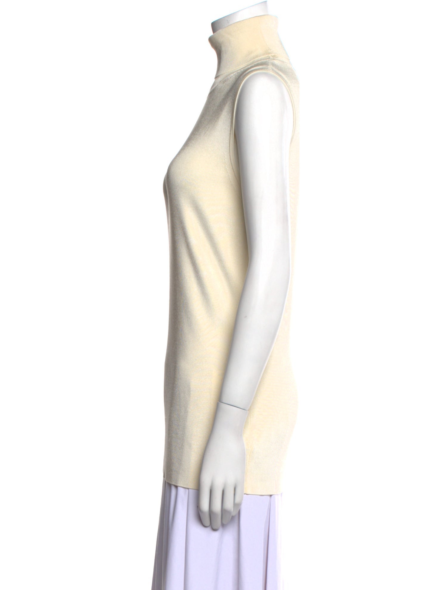 St. John Turtleneck Sleeveless Top w/ Tags