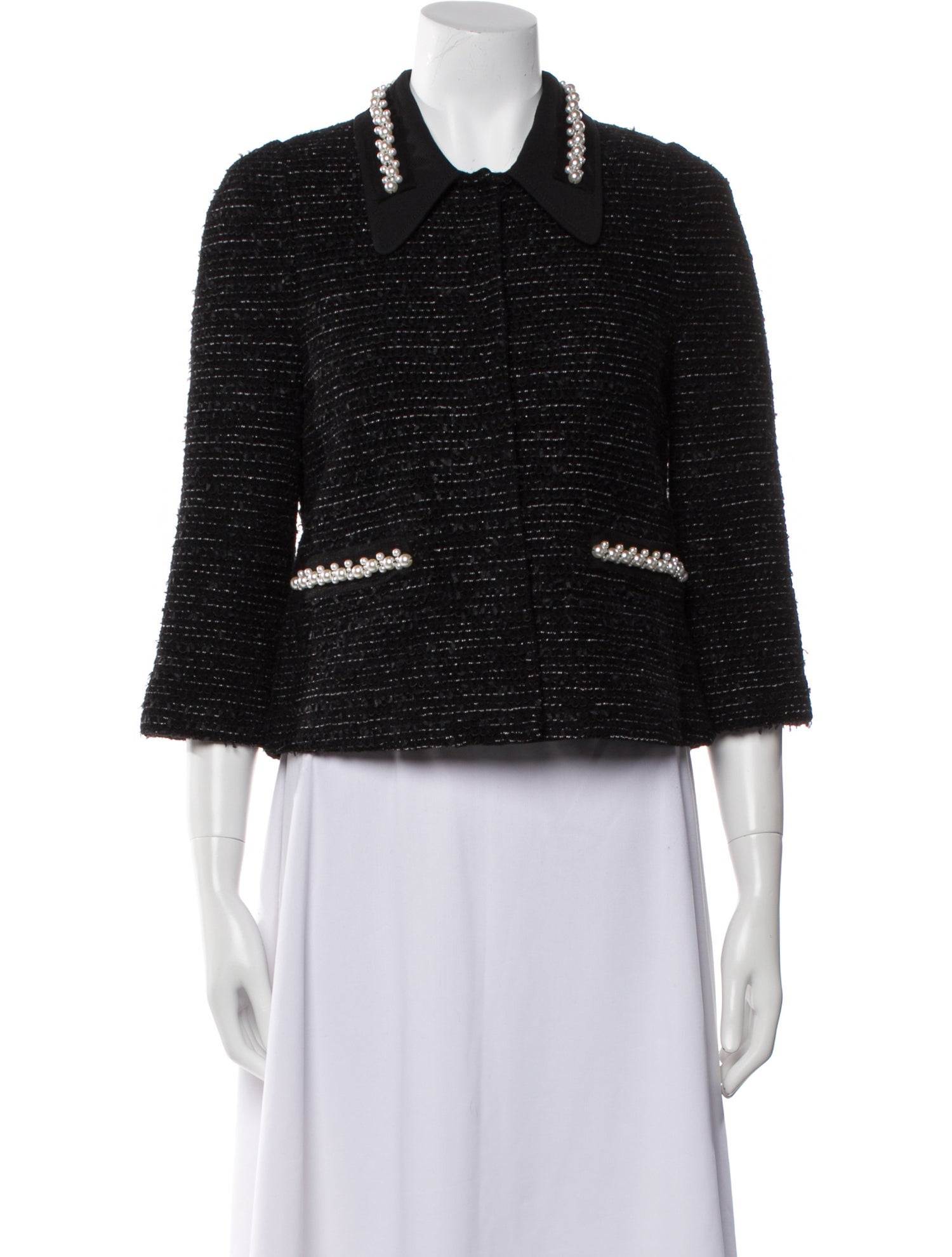 St. John Tweed Tweed Pattern Jacket