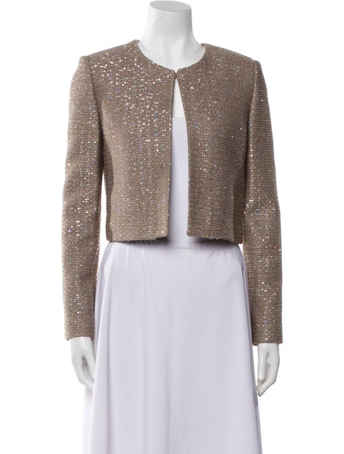 St. John Tweed Tweed Pattern Evening Jacket