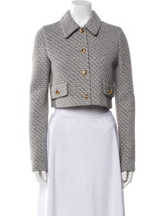 St. John Tweed Tweed Pattern Blazer