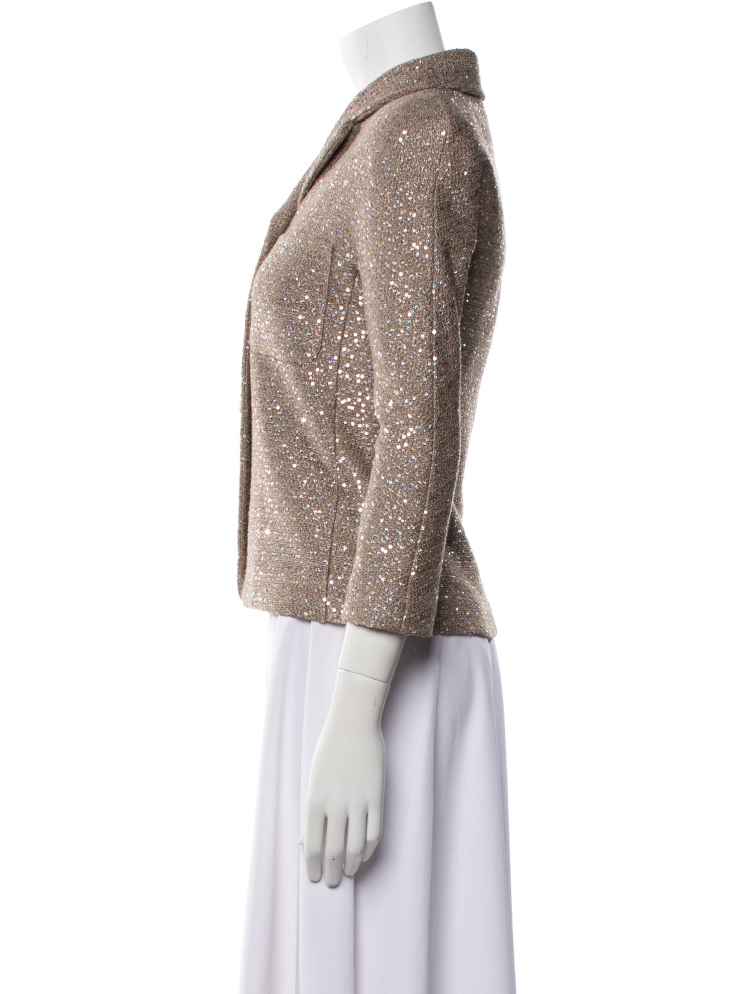 St. John Tweed Tweed Pattern Blazer