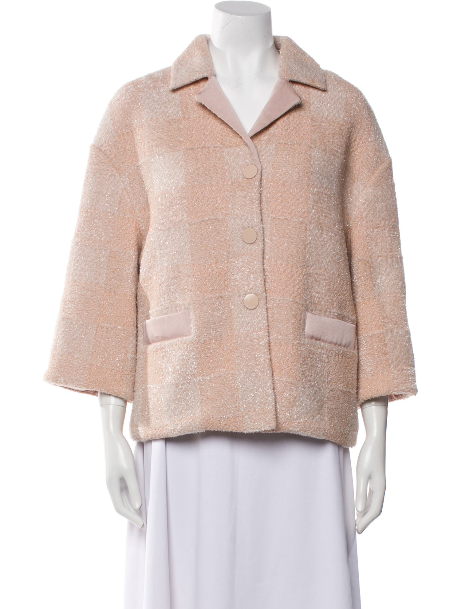 St. John Tweed Tweed Pattern Jacket