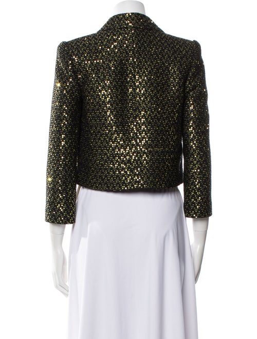 St. John Tweed Printed Blazer